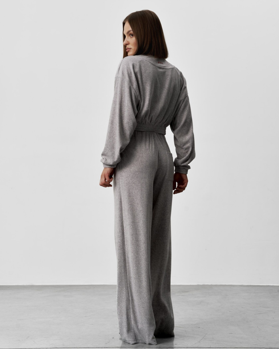 Худи PLUSH GREY YONS, цвет: серый,  купить онлайн