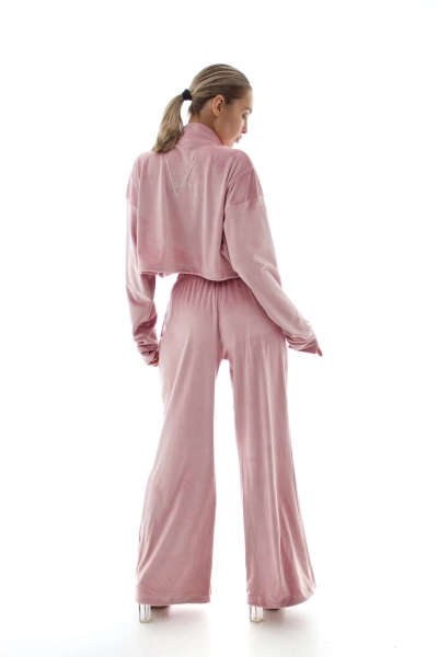 Бомбер Velour укороченный