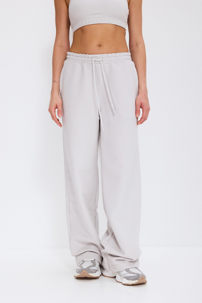 Палаццо из бархатистого хлопка