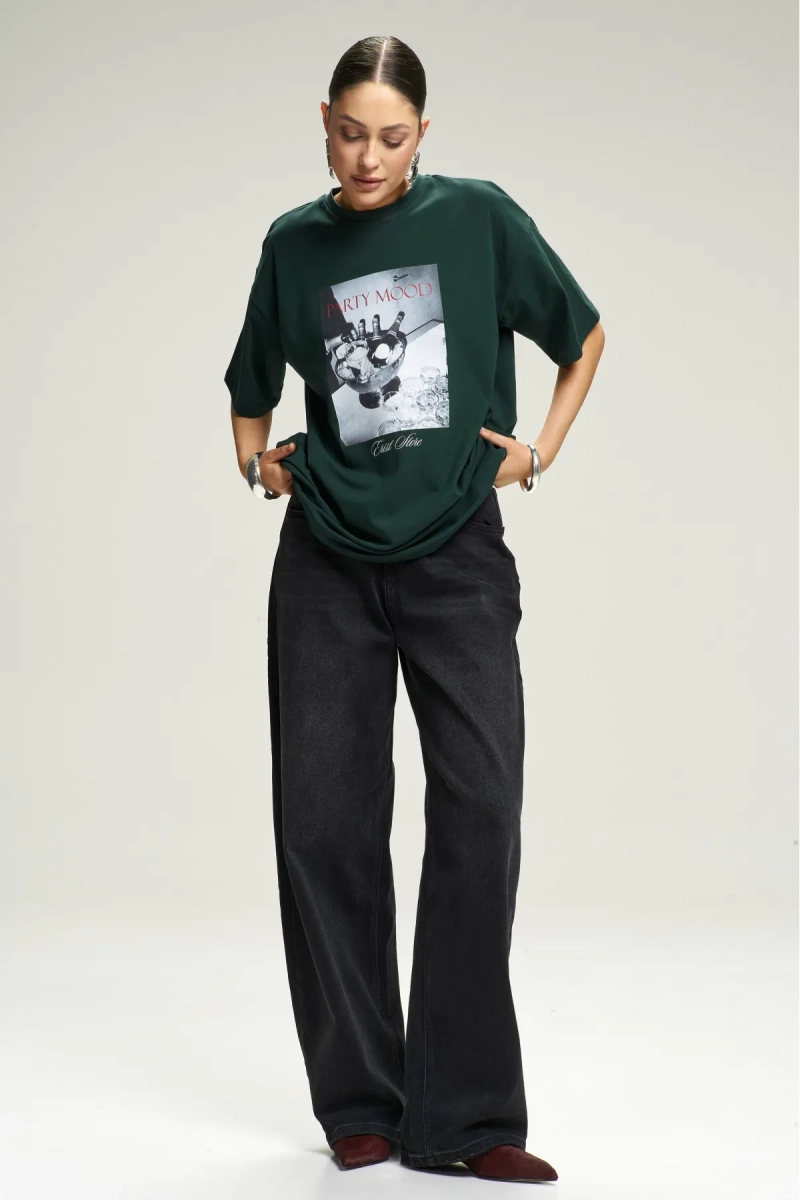 Футболка Party Mood Green