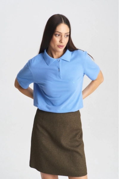 Поло Light Blue