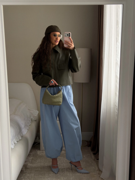 Плетёная мини-сумка