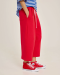 Брюки с двойным шнурком RED Anmuse, цвет: красный SH25S172-RD |новая коллекция купить онлайн