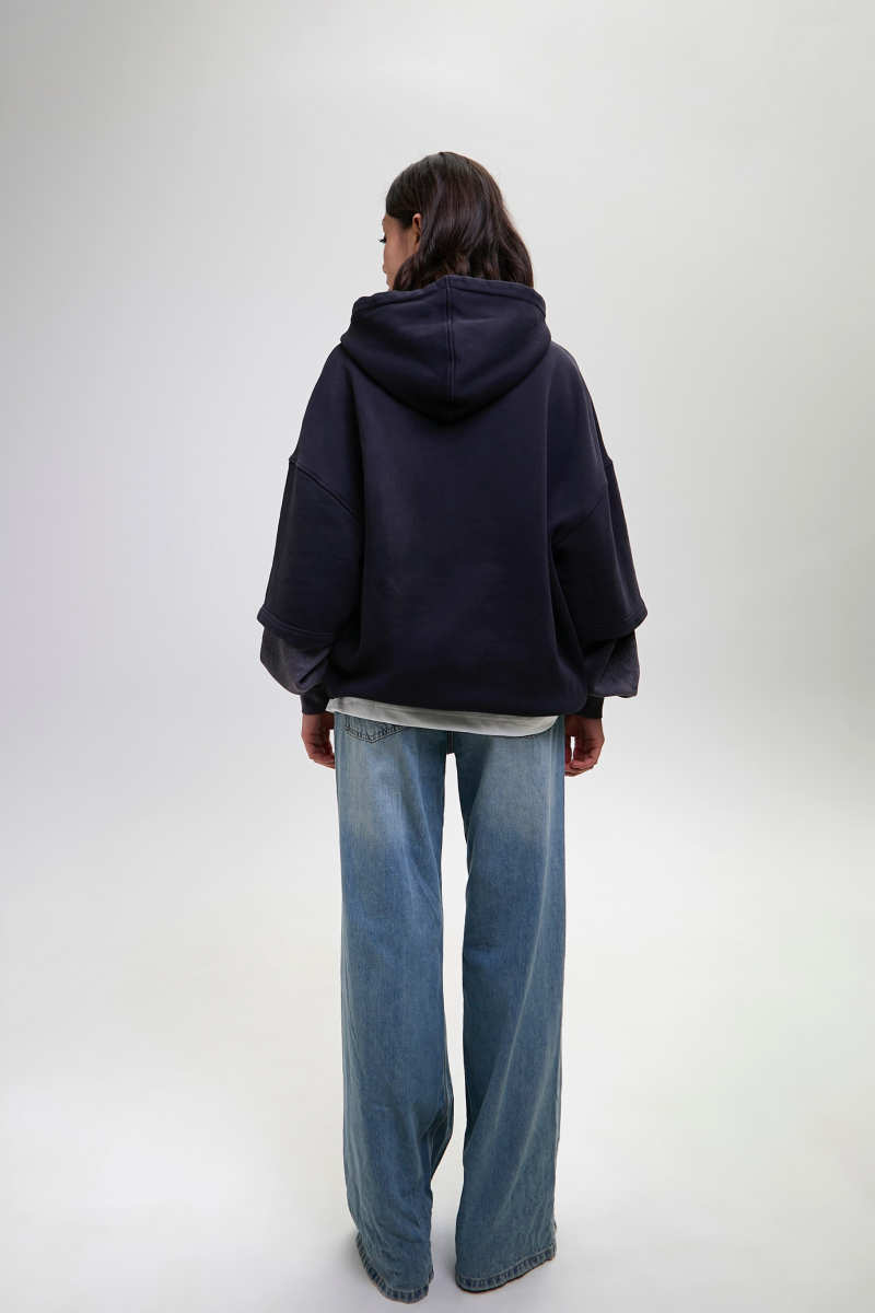 Худи HOODIE Brûler d'Amour, цвет: Graphite, BS20255C-3021-31 купить онлайн