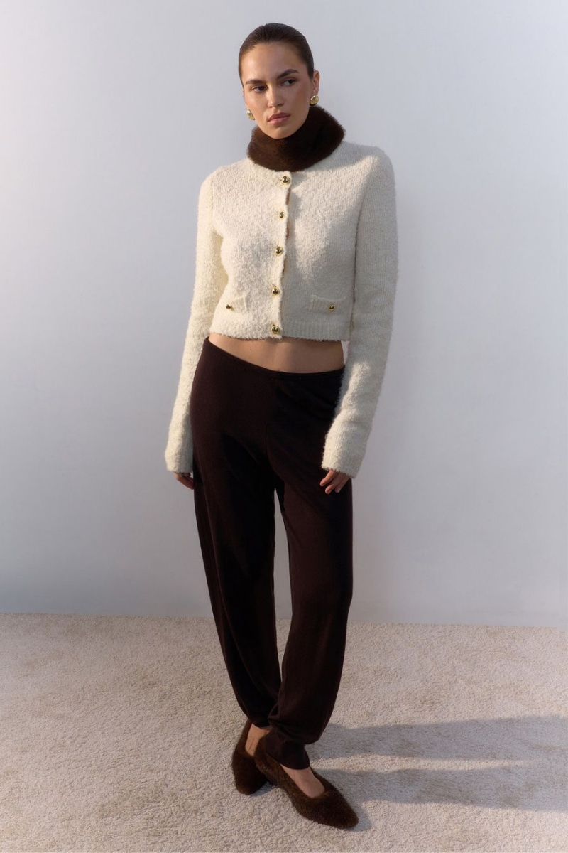 Фактурный кардиган TOPTOP, цвет: молочный, TTS.060.15527.120 купить онлайн