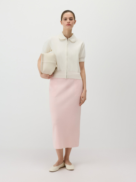 Кардиган на молнии Conso, цвет: белый, KCS 260709 - молочный купить онлайн