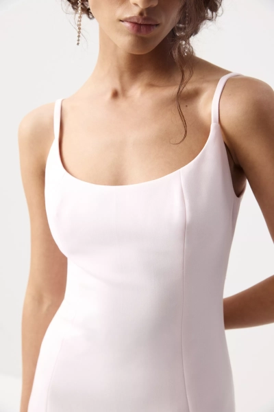 Платье макси на бретелях Charmstore, цвет: нежно-розовый, 111-554103-236 купить онлайн