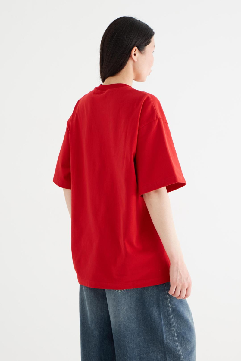 Футболка «Ретро» CULTBASE, цвет: красный,  купить онлайн