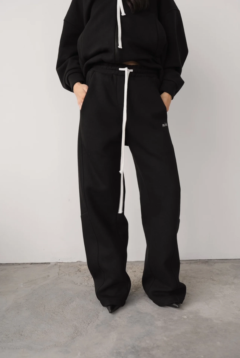 Брюки прямые с начёсом Soft