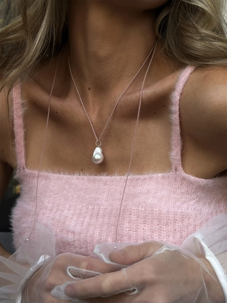 Подвес Jackie LU JEWEL, цвет: серебро, 29800059961329 купить онлайн