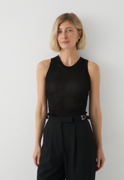 Топ-майка из вискозы