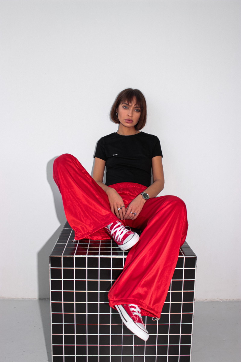 Брюки GARCHIT, цвет: красный, GARSEPBrRed купить онлайн