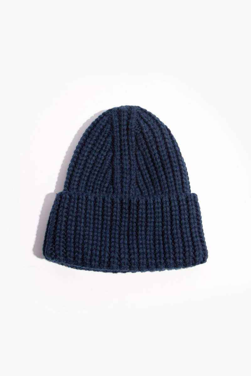 Шапка из смесовой шерсти мериноса TOPTOP, цвет: синий TT.601.15345.620 купить онлайн
