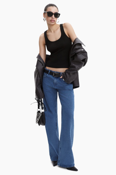 Джинсы из смесового хлопка TOPTOP, цвет: синий, TT.036.12903.621 купить онлайн