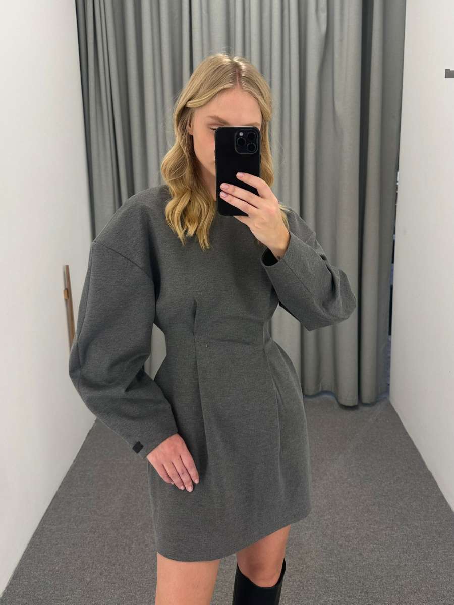 Платье с длинным рукавом GREY Label .B, цвет: grey, Dr.25.2.1538/2GR купить онлайн