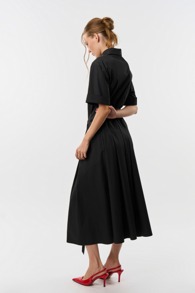 Платье-рубашка Menara FASHION REBELS, цвет: Черный FR24SS1DR22BLW320BL купить онлайн