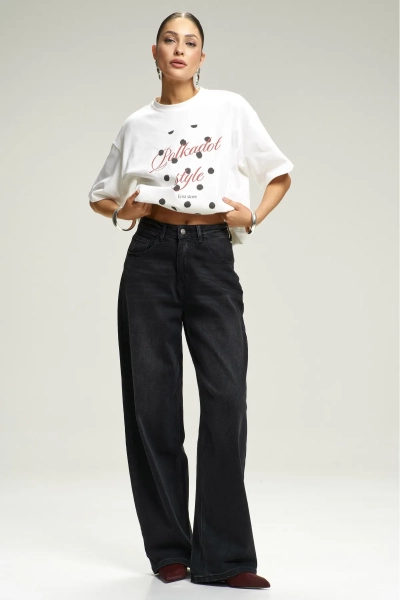 Джинсы RELAXED Washed Black Erist store, цвет: Черный, НФ-00002960 купить онлайн