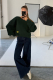 Свитшот Fleece DARK GREEN Label .B, цвет: dark green, Tp.02.4.360/3DGRN купить онлайн
