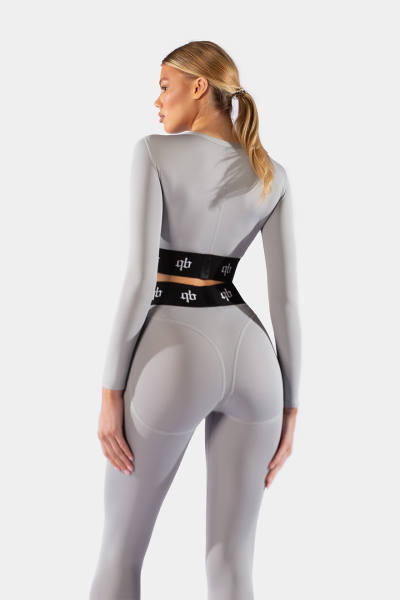 Легинсы Sport qb A QUICK BUCK, цвет: grey,  купить онлайн
