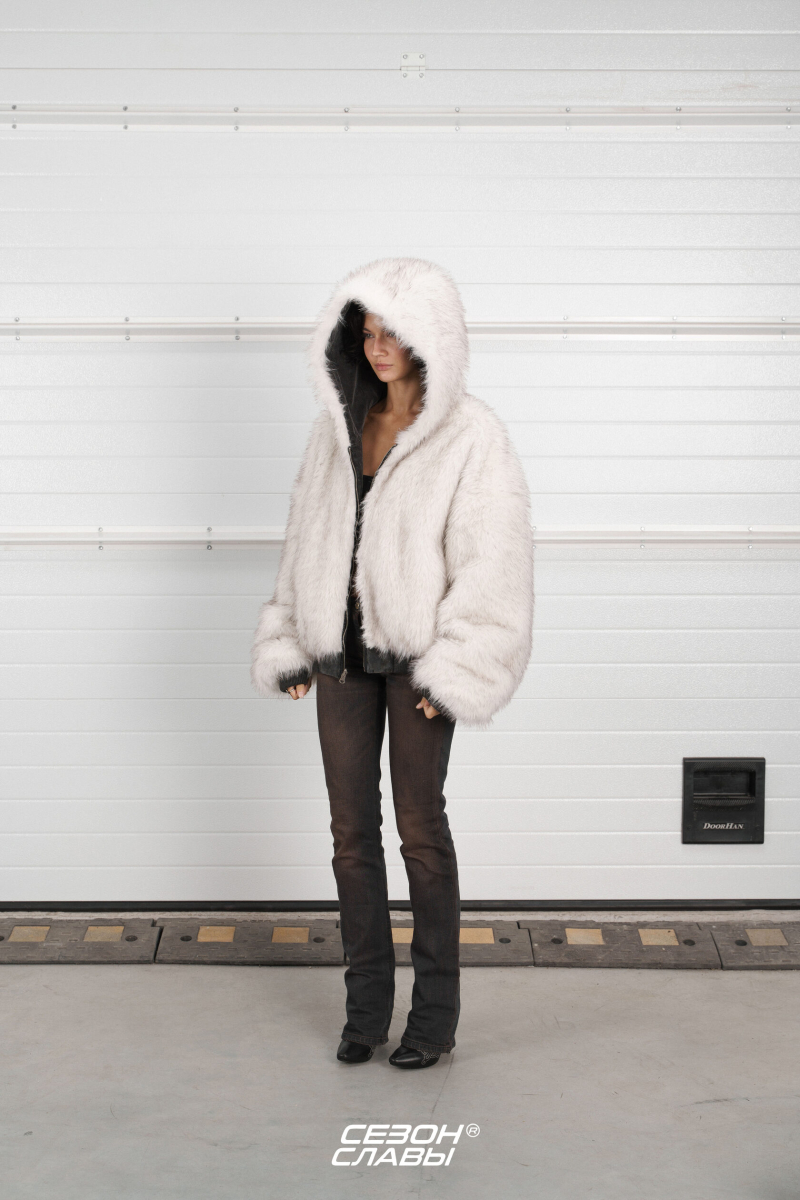 Бомбер «Пушистый» СЕЗОН СЛАВЫ, цвет: мультиколор, 1709FL111101 купить онлайн