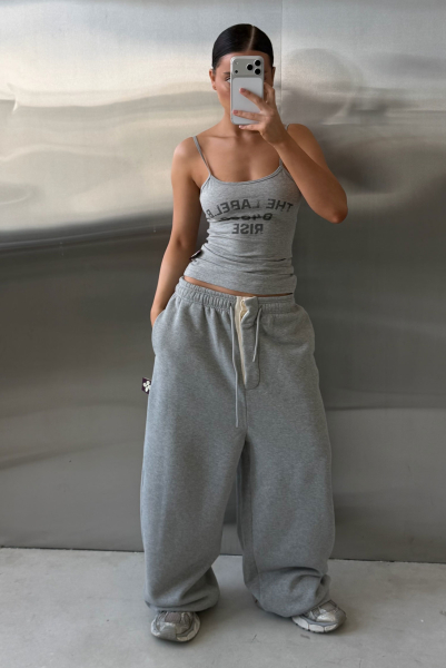 Майка на бретелях Label .B, цвет: серый меланж, Tp.05.1.4104.0226GRM купить онлайн