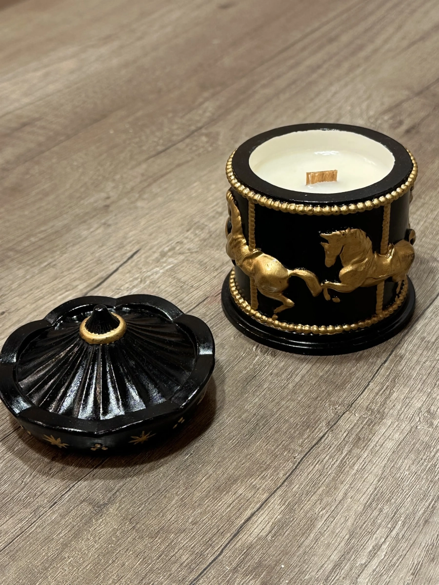 Свеча "Карусель", аромат Mulled wine