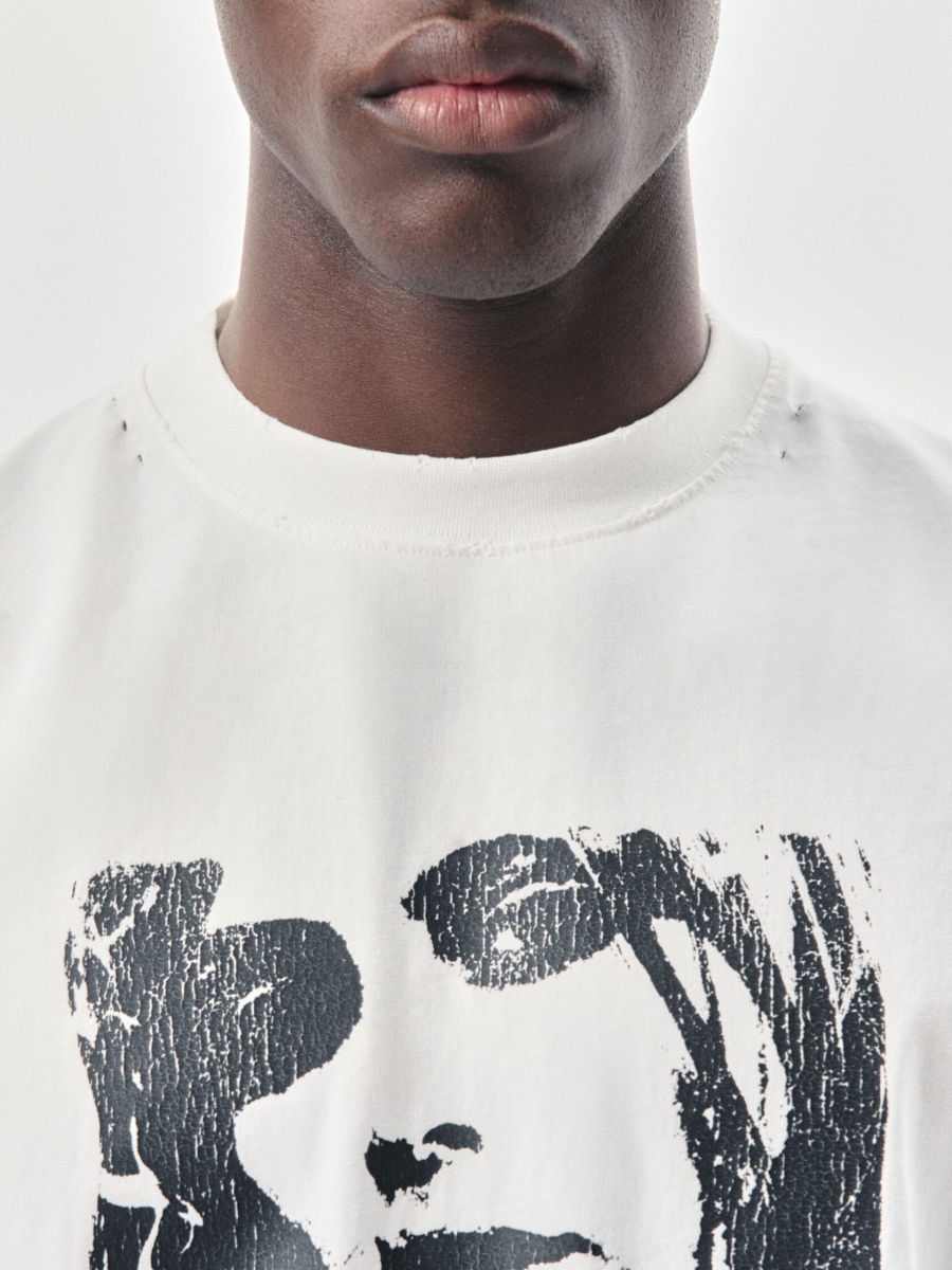 Футболка с принтом NAIPACHE, цвет: белый, 2611004000 купить онлайн