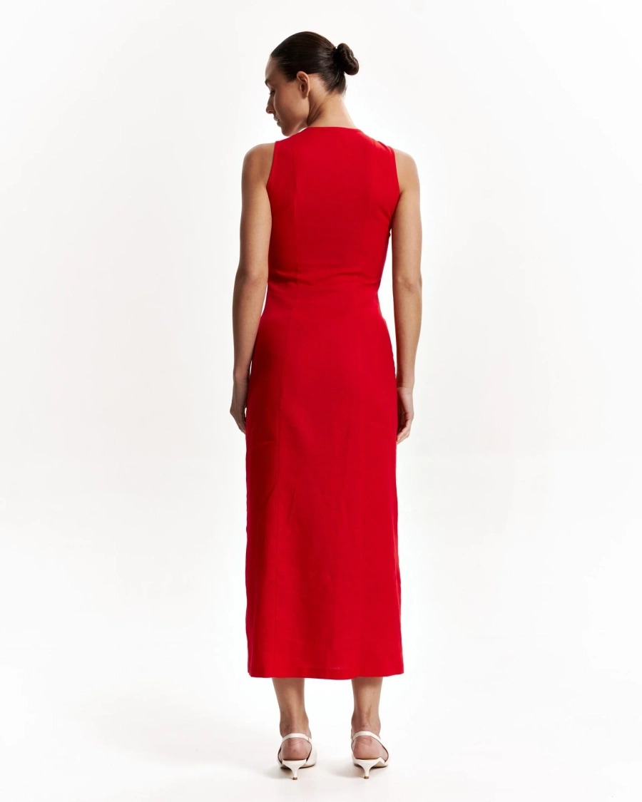 Платье LADY MAXI RED YONS, цвет: красный  |новая коллекция купить онлайн