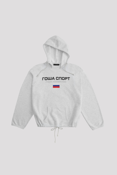 Худи ГОША РУБЧИНСКИЙ, цвет: Светло-серый, HD_1701_light_grey купить онлайн