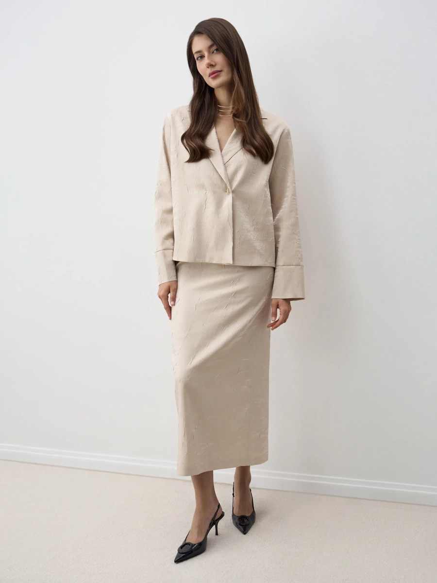 Жакет LIKA ANNA PEKUN, цвет: бежевый, 10.2576.110 купить онлайн