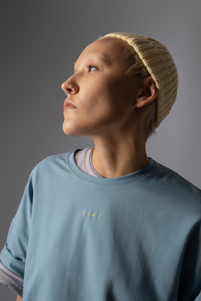Футболка oversize базовая