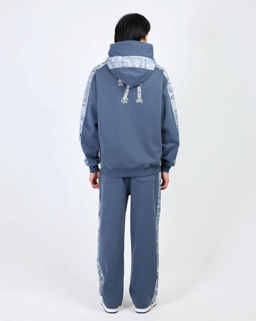 Джоггеры с лампасами ASIA ST 71, цвет: голубой, Ast71.jogg-flying-dustblue купить онлайн