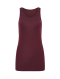 Трикотажная майка из смесовой шерсти PAPAYA, цвет: винный FW2407TT127FK |новая коллекция купить онлайн