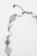 Колье "Creative stones" Tata Shop, цвет: серебро М790 |новая коллекция купить онлайн