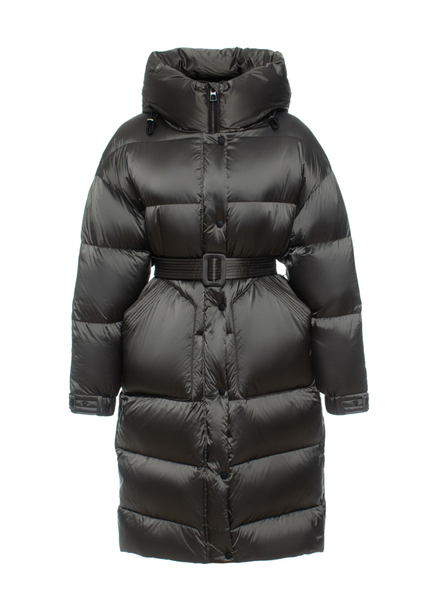 Длинный пуховик