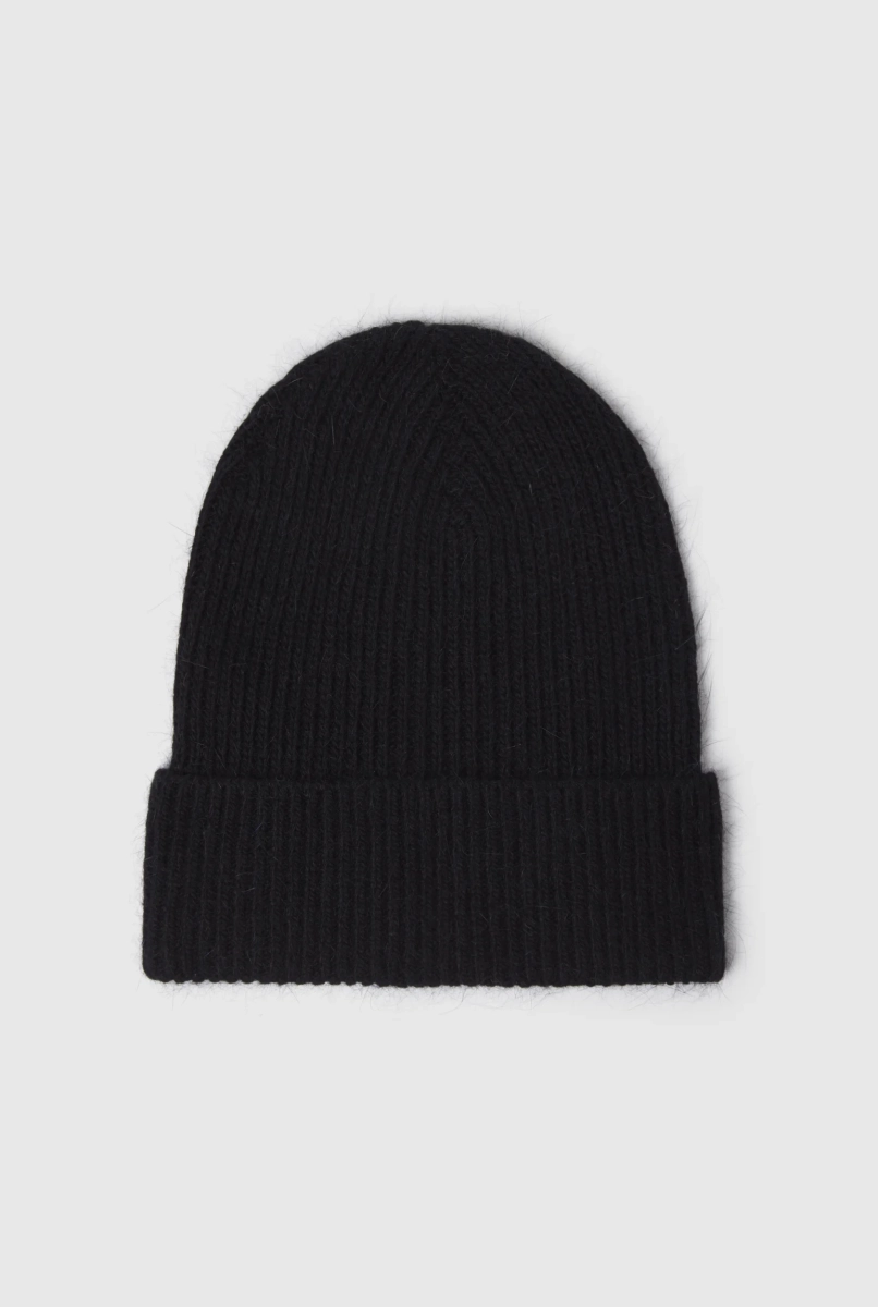 Шапка из ангоры Mankova, цвет: Черный SH032 купить онлайн