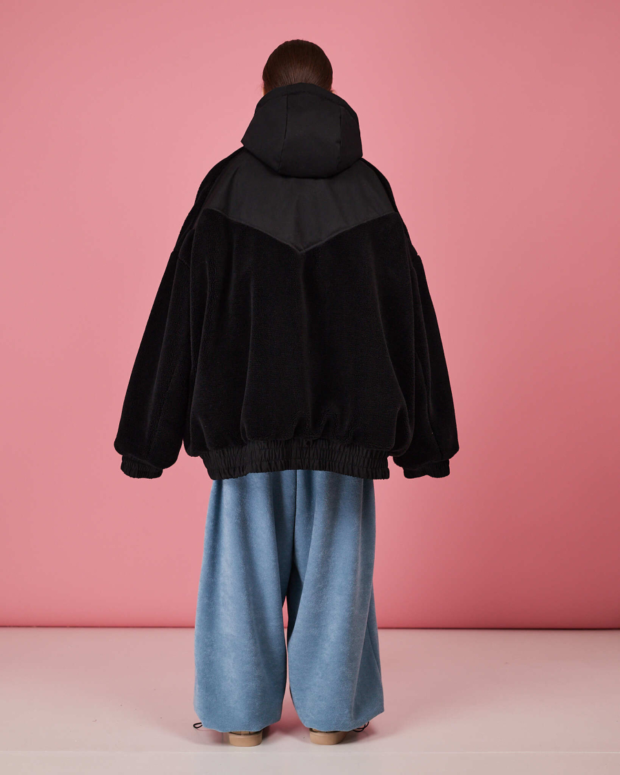 Бомбер с манишкой TABOO, цвет: Черный, BrManBl купить онлайн