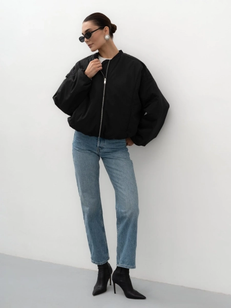 Бомбер "Ночка" TRES, цвет: Черный, НФ-00002747 купить онлайн