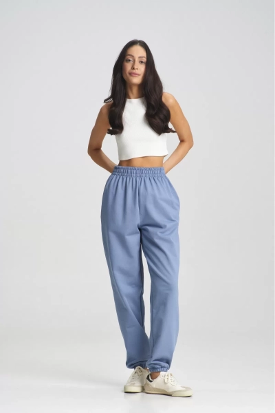 Джоггеры Blue Erist store, цвет: голубой, НФ-00002418 купить онлайн