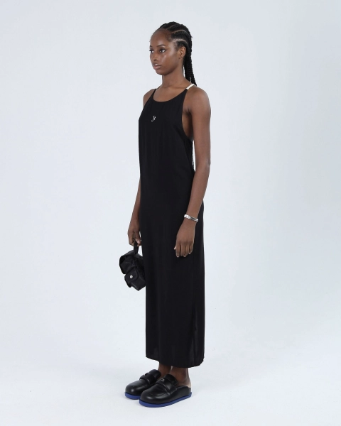 Платье длинное JE ASIA ST 71, цвет: Черный, Ast71.Je-dress.viscose.black купить онлайн