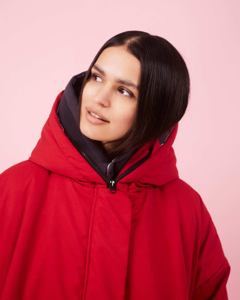 Бомбер красный зима TABOO, цвет: красный, Bred купить онлайн