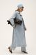 Тренч Gigi FASHION REBELS, цвет: голубой FR24FW2TR43PCW310LB |новая коллекция купить онлайн