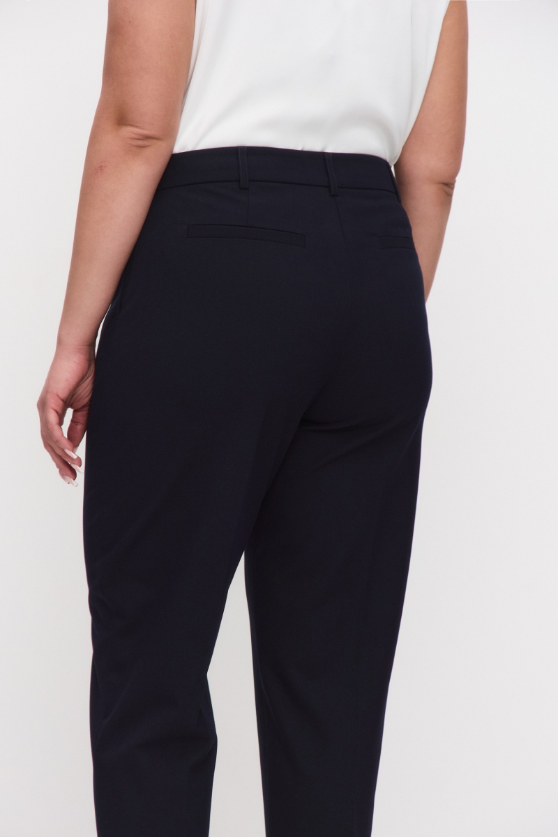 Брюки классические 4forms, цвет: темно-синий, 68047 купить онлайн