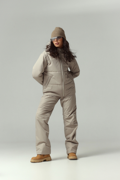 Куртка из мембраны Ricoco, цвет: темно-бежевый, 1909в/4 купить онлайн