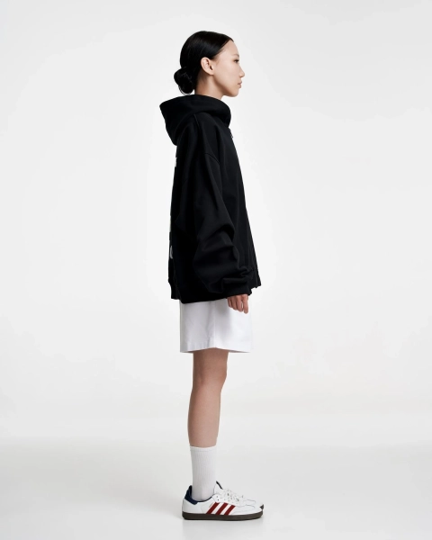 Худи ZIP STIKERS BLACK