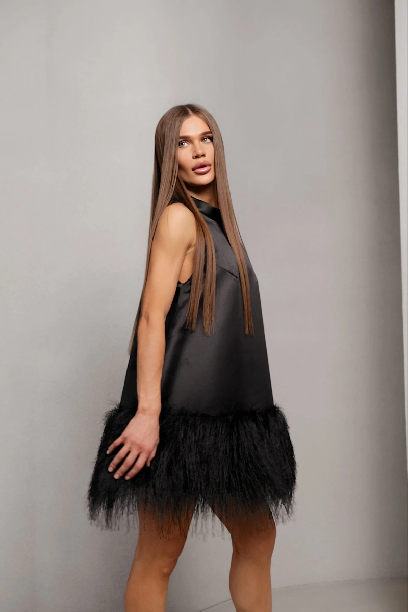 Платье Alure MINI, цвет: Черный, НФ-00000452 купить онлайн