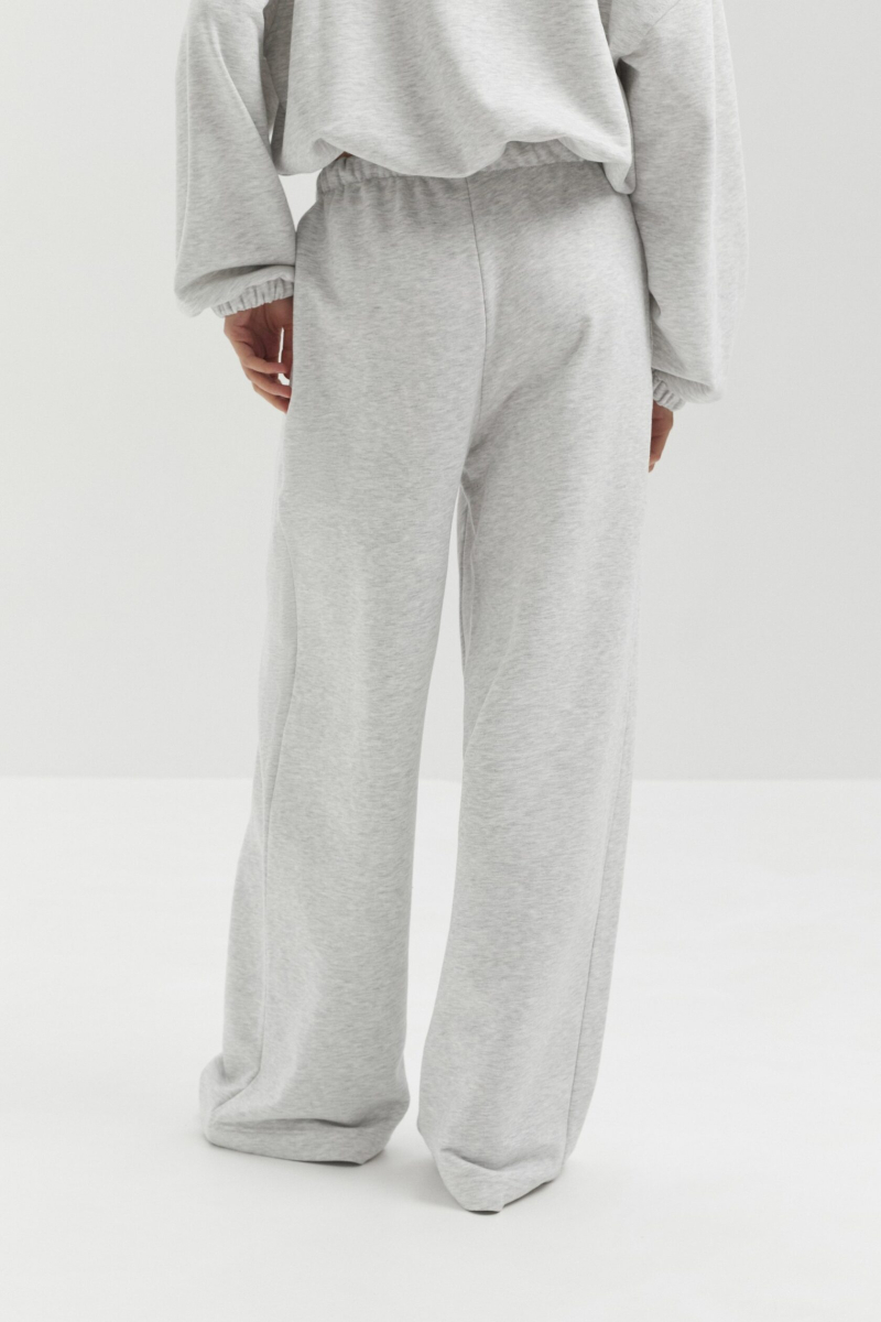 Брюки прямые marte, цвет: серый,  купить онлайн