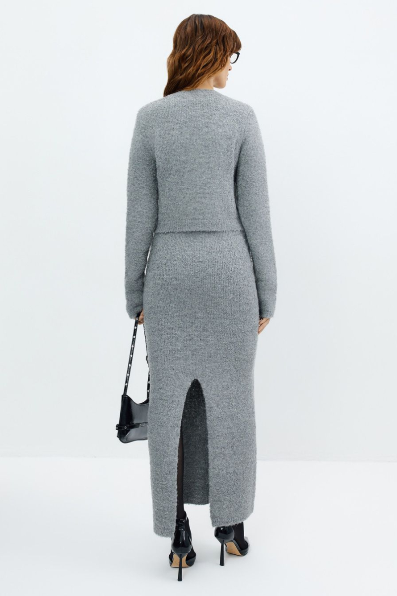 Фактурный кардиган TOPTOP, цвет: серый, TTS.060.15527.800 купить онлайн