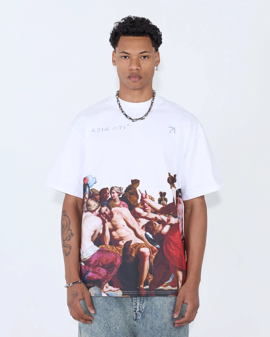 Футболка ART UNION ABRAHAM JANSSENS WHITE ASIA ST 71, цвет: белый, Ast71.AU-tt-Janssens-wh купить онлайн