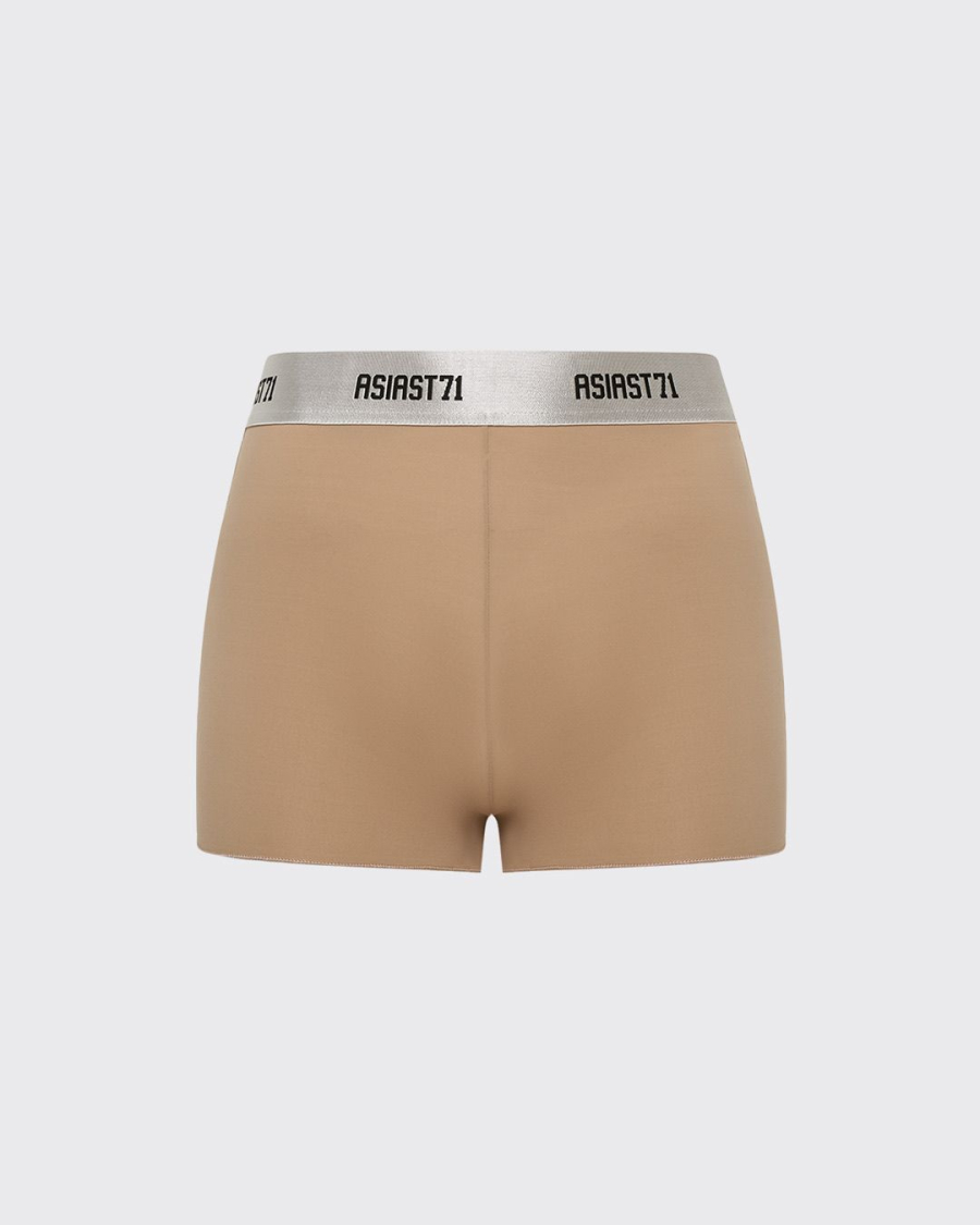 Шорты укороченные ASIA ST 71, цвет: бежевый, Ast71.skin-shortscrop-beige купить онлайн